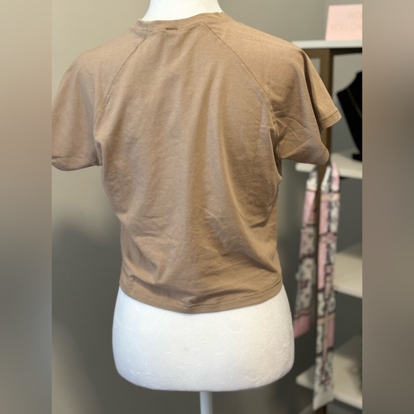 SKIMS New Vintage Cropped Raglant T-Shirt DESERT (2X) AP-TSH-1367 - Picture 5 of 9